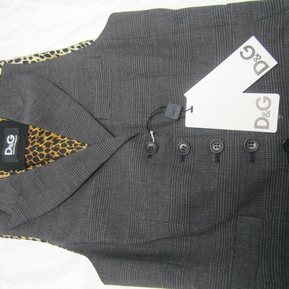 D&G Vest Size 6 (US) Label 42 (IT) - Picture 4 of 9